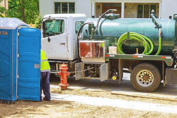 workers at Spring Valley Porta Potty Rental